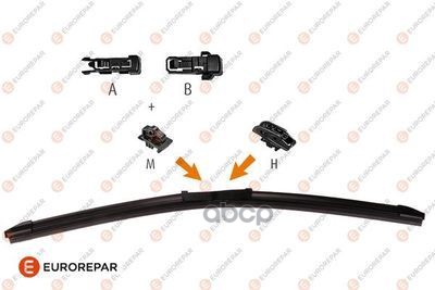 Щетка стеклоочистителя перед пр (пежо 407) (без каркас.) long 700 eurorepar 1635455180 EUROREPAR арт. 1635455180