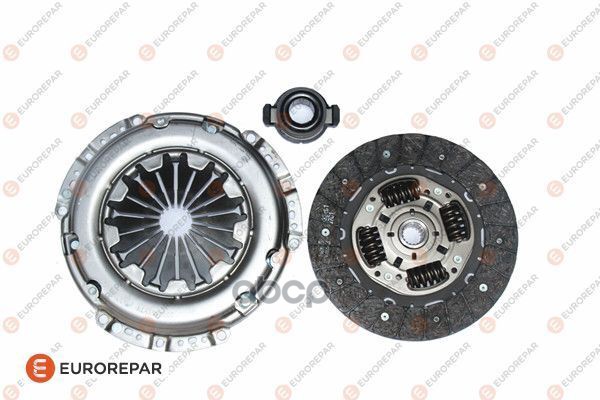 К-т. сцепления (диск  корзина  подшипник) PEUGEOT 307 2001-  PEUGEOT 206 1999-  PEUGEOT 207 2006- EUROREPAR арт. 1636266480