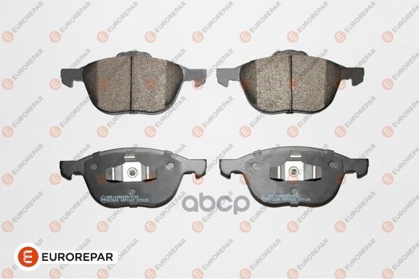 Колодки тормозные FORD FOCUS II 04>/III 10-/MAZDA 3 03>/VOLVO S40 04> передн. EUROREPAR арт. 1639376580