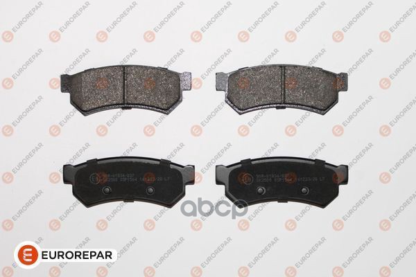 Колодки задние EUROREPAR 1639379580 EUROREPAR арт. 1639379580