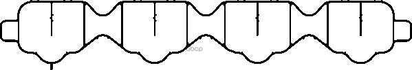 Прокладка впускного коллектора Opel / Vauxhall 1 6 Ltr. 16 V Z 16 XER Elring арт. 504260