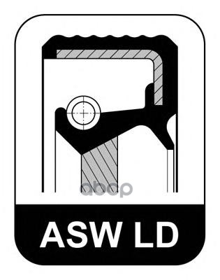 Сальник Коленвала [90X104x11/9] Asw Ld Fpac Opel Vectra/Astra 1.6 - 3.0 1.6D - 1.7Td 88> Elring арт. 694.770