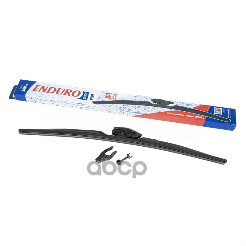 Щетка стеклоочистителя бескаркасная Plus (мульти-адаптер) 500 mm EnduroVision арт. efm-500