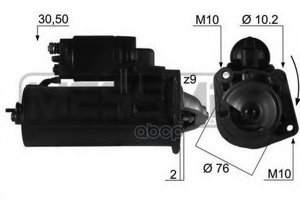 Стартер VOLVO 850/S40/S60/S80 1.4kw 220104 Era арт. 220104