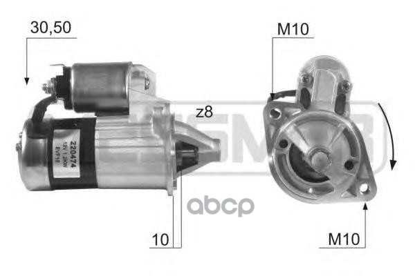 Стартер MITSUBISHI CARISMA Era арт. 220474