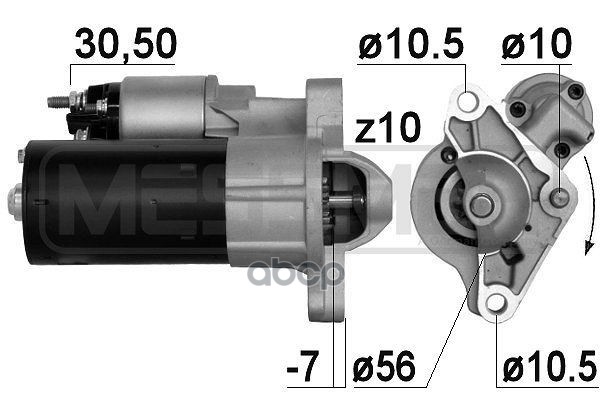 Стартер Volvo 3.2/T6 1.4Kw Era арт. 220885