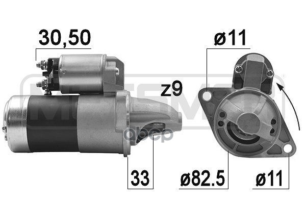 Стартер SUBARU 1.4kw Era арт. 220929