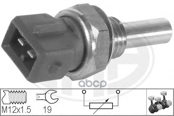 Датчик температуры ОЖ BMW/OPEL/FORD TRANSIT 330116 Era арт. 330116