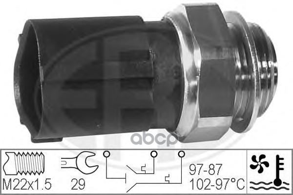 Датчик включения вентилятора SKODA FABIA/OCTAVIA VW BORA/GOLF IV 330230 Era арт. 330230
