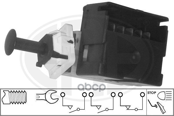 Датчик включения стоп-сигнала JEEP GRAND CHEROKEE 10- 330968 Era арт. 330968