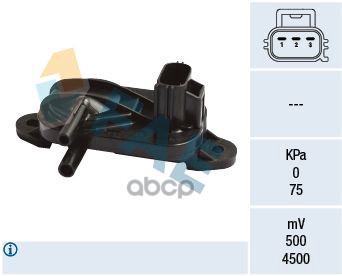 Датчик  давление выхлопных газов FAE арт. 16121