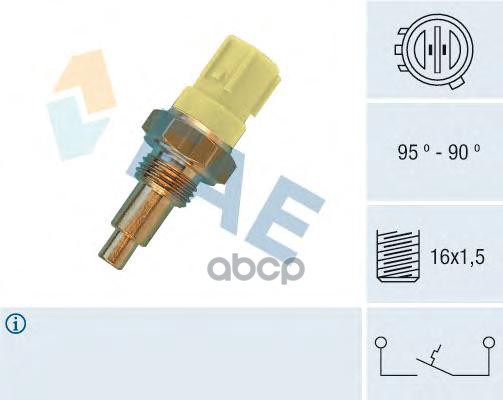Датчик включения вентилятора FAE арт. 36410