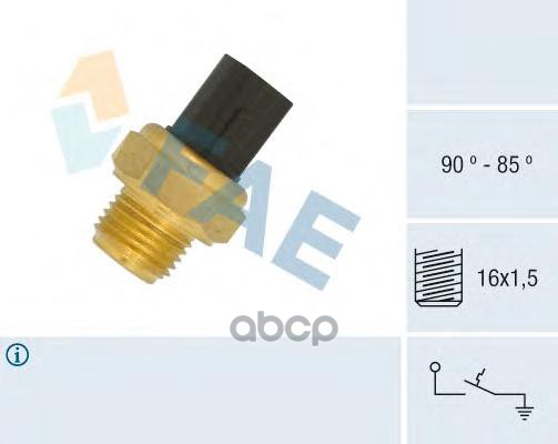 Датчик включения вентилятора FAE арт. 36712