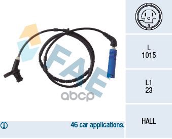 Датчик ABS Bmw FAE арт. 78039
