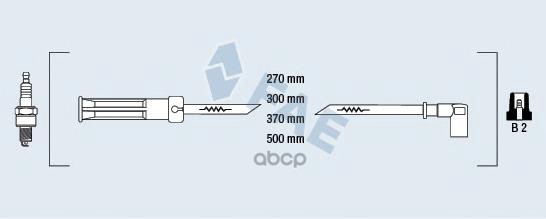 Провода зажигания FAE арт. 85994