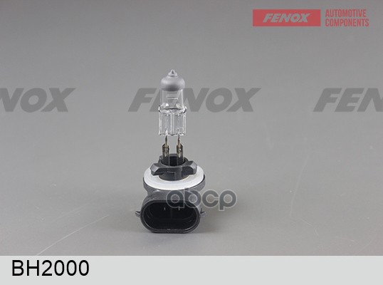 Лампа галогеновая головного света H27W/2 12V 27W PGJ13 картон 1шт FENOX арт. BH2000