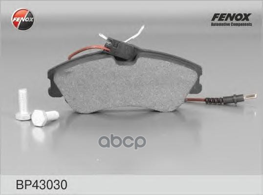 Колодки Тормозные Дисковые | Перед Прав/Лев | FENOX арт. BP43030