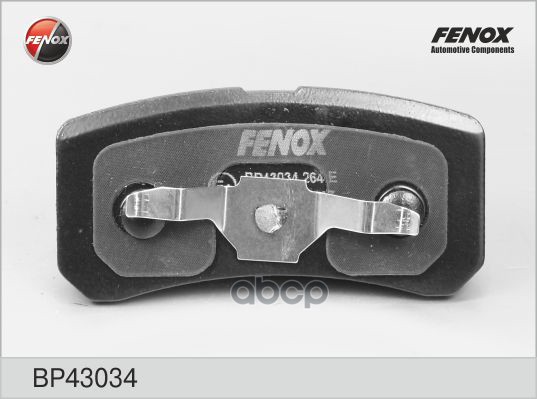 Колодки тормозные дисковые Citroen C4 12-, C-Crosser 07-, Mitsubishi ASX 10-, Grandis 04-, Lancer 08 FENOX арт. BP43034