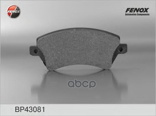 Колодки передние TOYOTA COROLLA 02- BP43081 FENOX арт. BP43081