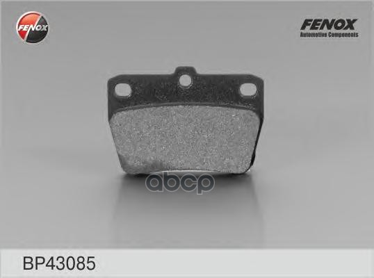 Колодки тормозные задние FENOX BP43085 FENOX арт. BP43085