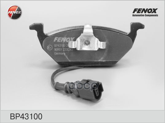 Колодки тормозные дисковые Audi A3 03-, Seat Altea XL 06-, Leon 05-10, Skoda Octavia 04-, Superb 08- FENOX арт. BP43100