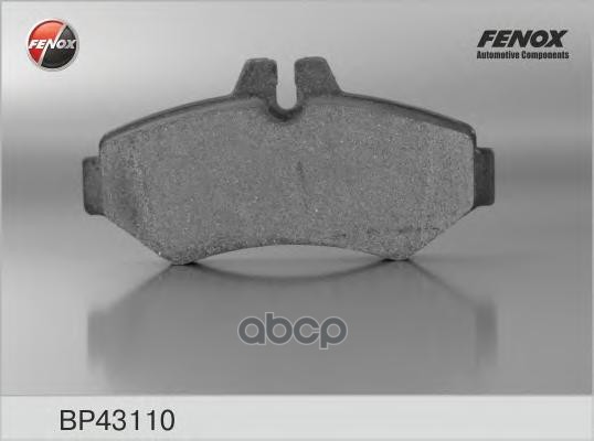 Колодки тормозные задние FENOX BP43110 FENOX арт. BP43110