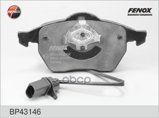 Колодки диск передние A4 95-09, A6 97-11, Golf IV, Passat 96-05 BP43146 FENOX арт. BP43146