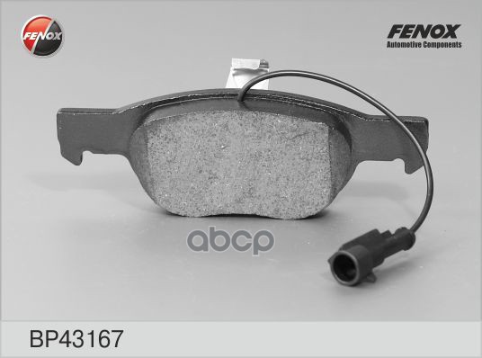 Колодки Диск торм.. FENOX арт. bp43167