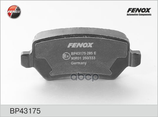 Колодки Диск торм.. FENOX арт. bp43175