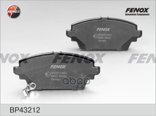 Колодки передние FENOX BP43212 FENOX арт. BP43212