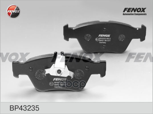 Колодки Диск торм.. FENOX арт. bp43235