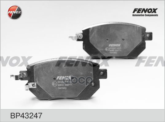 Колодки Диск торм.. FENOX арт. bp43247