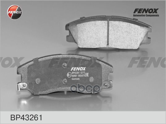 Колодки Передние Opel Antara. Chevrolet Captiva 06- Bp43261 FENOX арт. BP43261