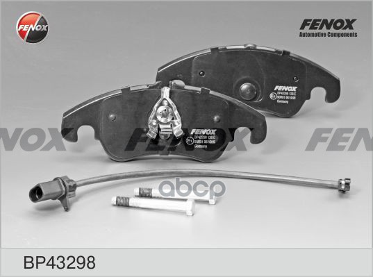 Колодки тормозные дисковые Audi A4 08- FENOX арт. BP43298