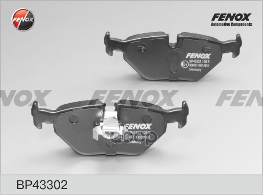 Колодки Тормозные Дисковые Bmw (E39) 95- FENOX арт. BP43302