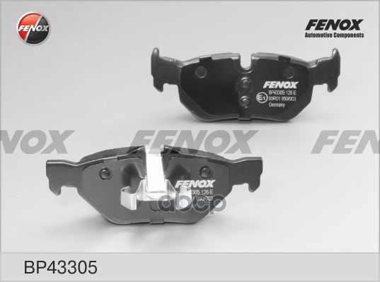 Колодки Диск торм..зад. FENOX арт. bp43305