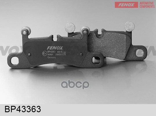 Колодки Диск торм.. FENOX арт. bp43363