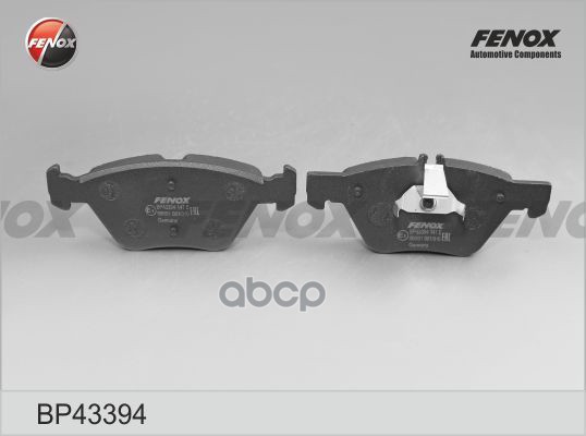 Колодки передние MB W210 2.0T-3.2, 96-02 BP43394 FENOX арт. BP43394