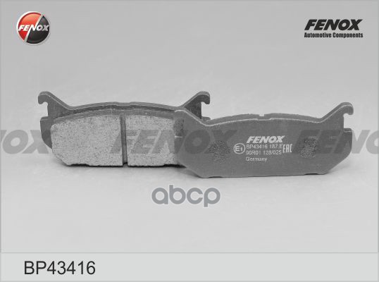 Колодки Диск торм.. FENOX арт. bp43416
