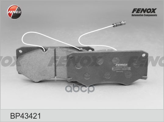 Колодки Тормозные Дисковые | Перед Прав/Лев | FENOX арт. BP43421