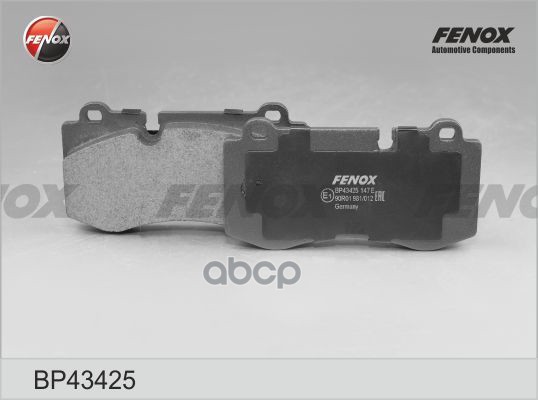 Колодки Диск торм.. FENOX арт. bp43425