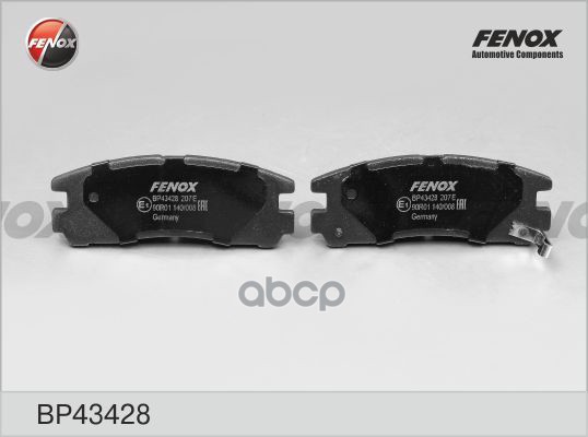 Колодки Диск торм.. FENOX арт. bp43428
