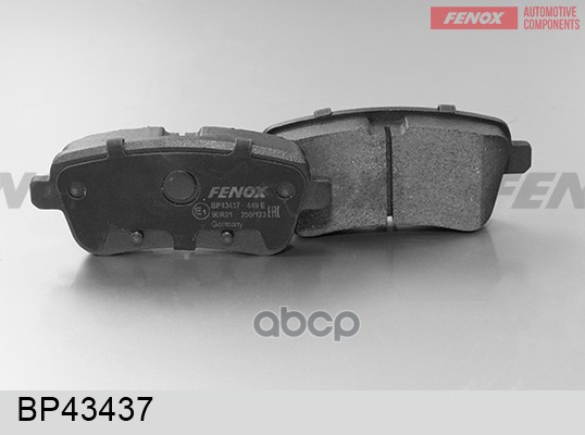 Колодки Диск торм.. FENOX арт. bp43437