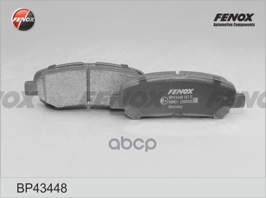 Колодки тормозные дисковые Toyota Highlander 09- FENOX арт. BP43448