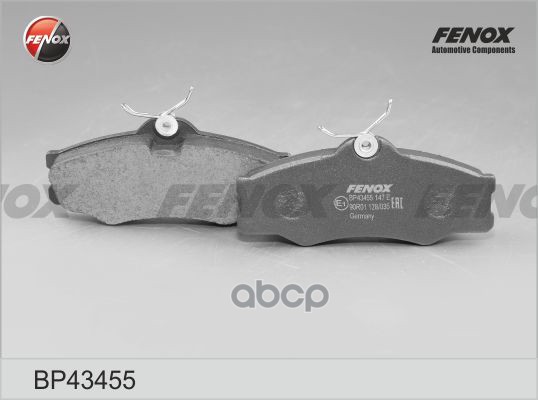 Колодки Диск торм.. FENOX арт. bp43455