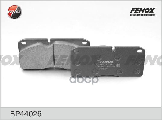 Колодки Тормозные Дисковые Iveco Eurocargo, Rvi 00-15 FENOX арт. BP44026