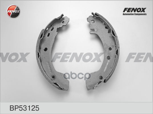 Колодки Тормозные Барабанные | Зад Прав/Лев | FENOX арт. BP53125