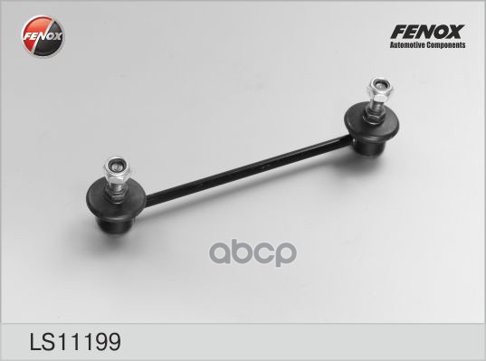 ТЯГА СТАБИЛИЗАТОРА Передняя  L=199.5мм Mitsubishi Carisma 95-06  Volvo S40/V40 95-00 FENOX арт. ls11199