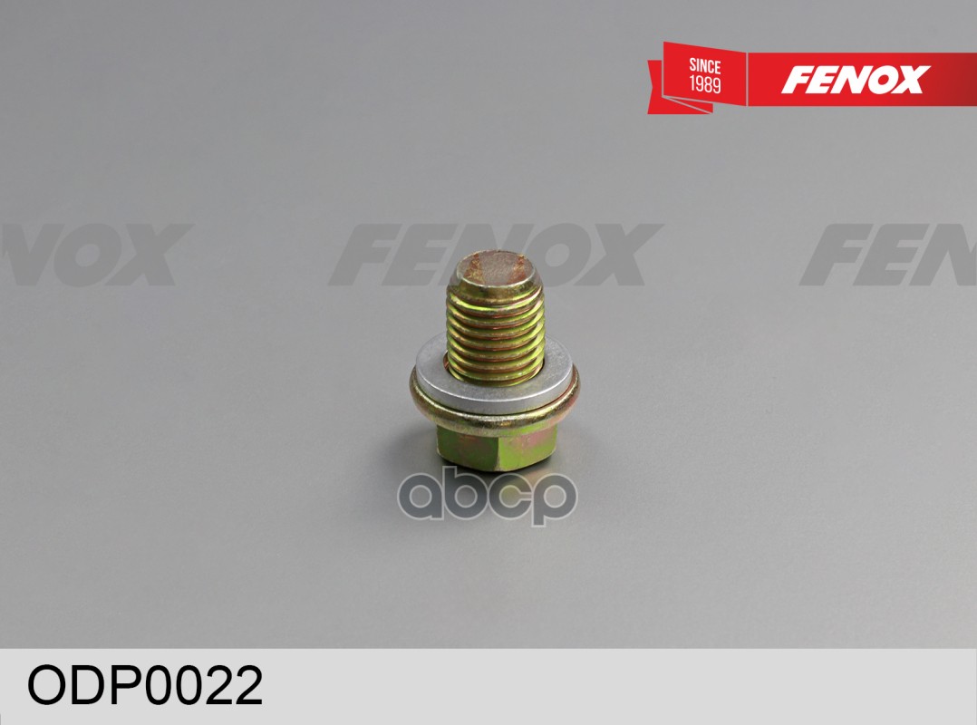 МАСЛОСЛИВНОЙ БОЛТ В ПОДДОН L23.9*M14*1.5 мм Volvo; Hyundai; Kia FENOX арт. ODP0022