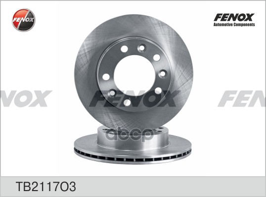 Диск тормозной ГАЗ 2217, 2752 Соболь FENOX арт. TB2117O3